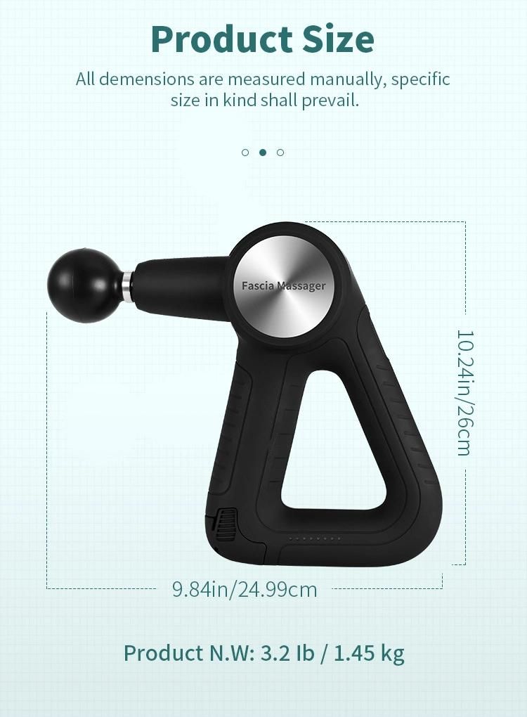 Percussion Massage Gun Deep Tissue Handheld Body Massager Gun