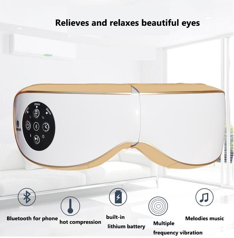 Hot Electric Mini Wireless Eye Massager with Bluetooth Function
