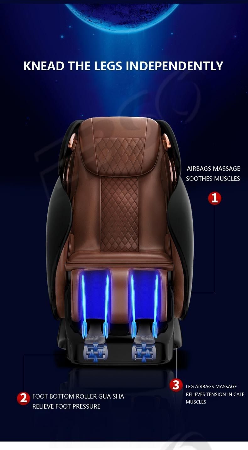 2021 Best Seller Luxury Healthcare 3D Zero Gravity Full Body Relax Massage Pedicure Massage Chair