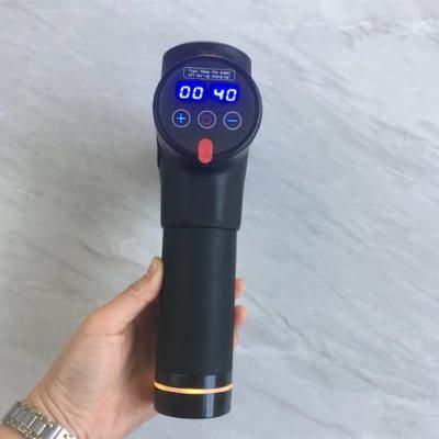 Hot Selling Percussion Massage Gun Drop Shipping with LED Screen for Fitness Machine