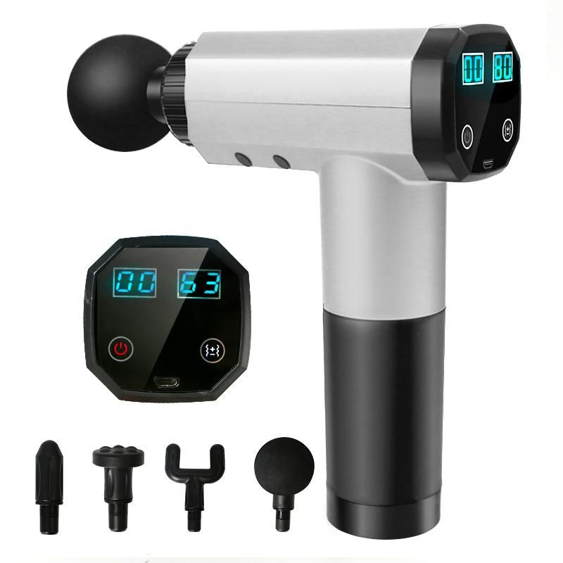 2021 New Design Massage Gun with LCD Screen/Wholesal Tissue Massage Gun