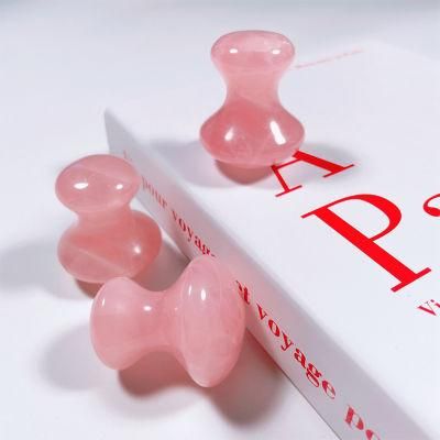 Best-Selling Gua Sha Massager Rose Quartz Jade Gua Sha Mushroom