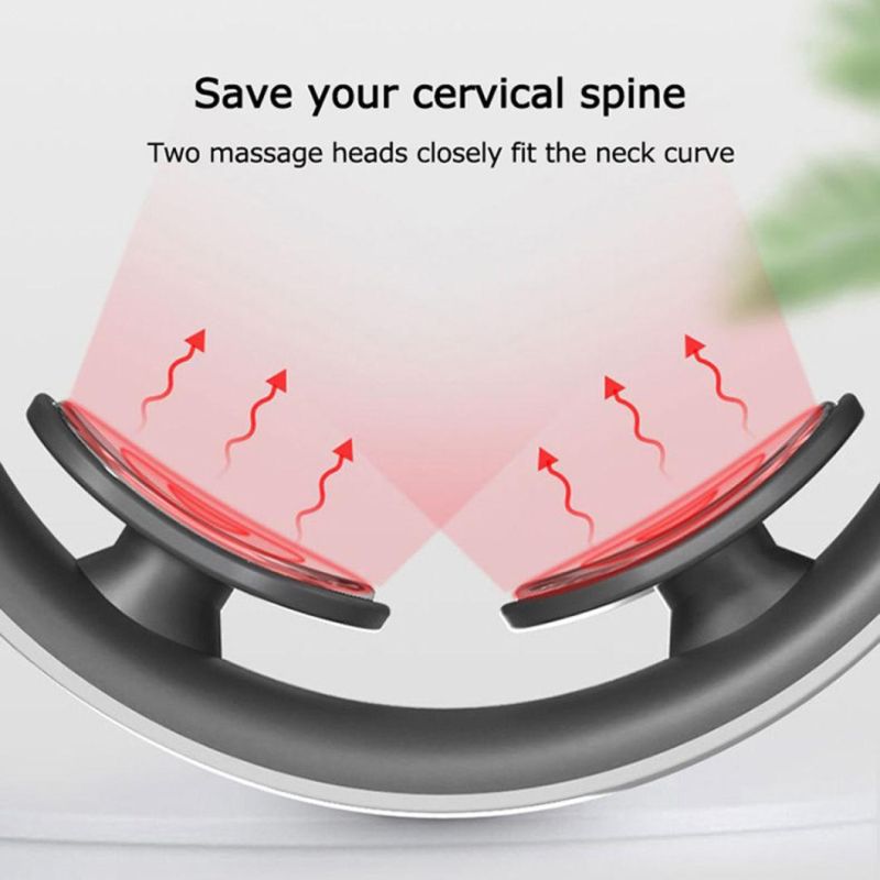 Shiatsu Back and Electronic Wireless Massager Neck Massa