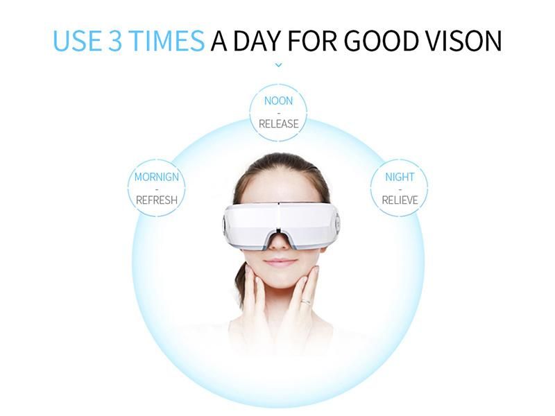 High-End Portable Eye Massager with Smart Eye Care Program Ease Eye Fatigue
