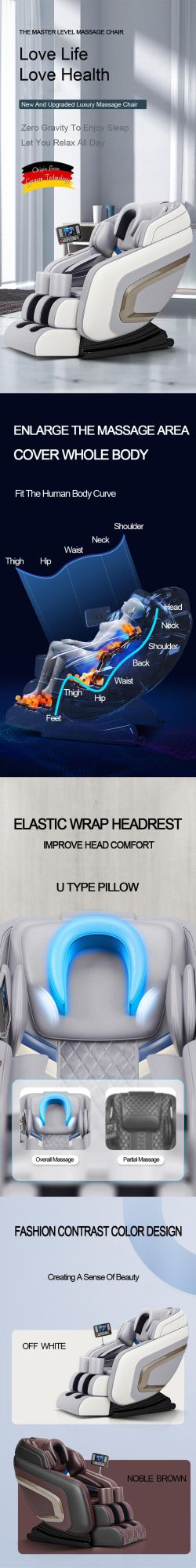 Top Luxury Back Body Massage Chairs for Sale Customer Service Best Massage Chair for Legs