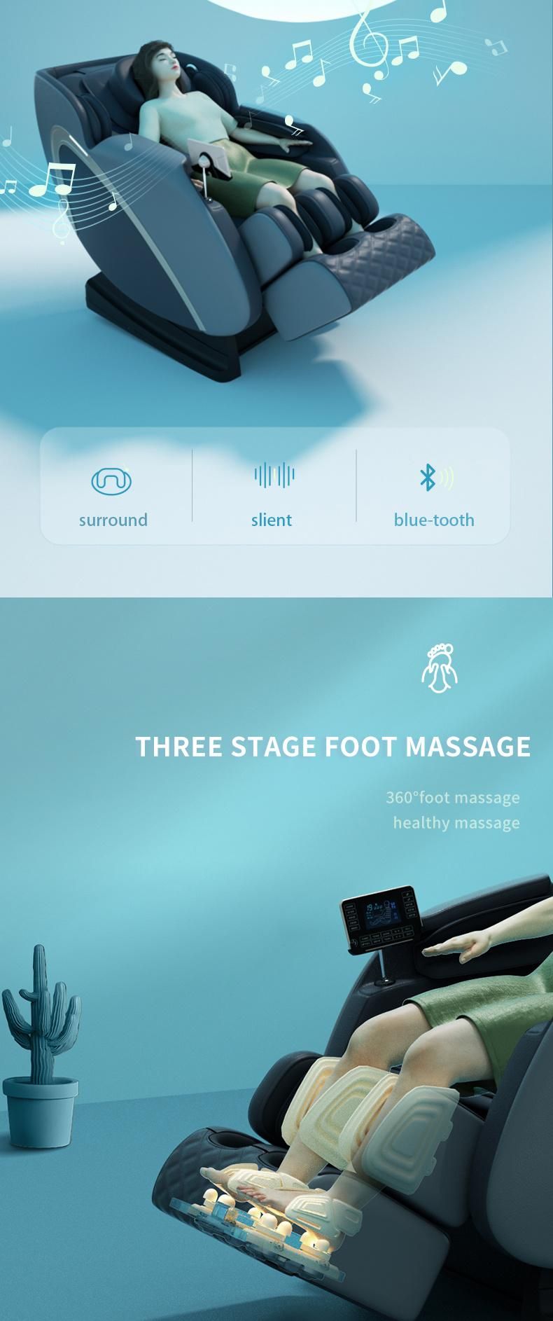 Home Application Full Body 4D Zero Gravity Salon Massage Chair