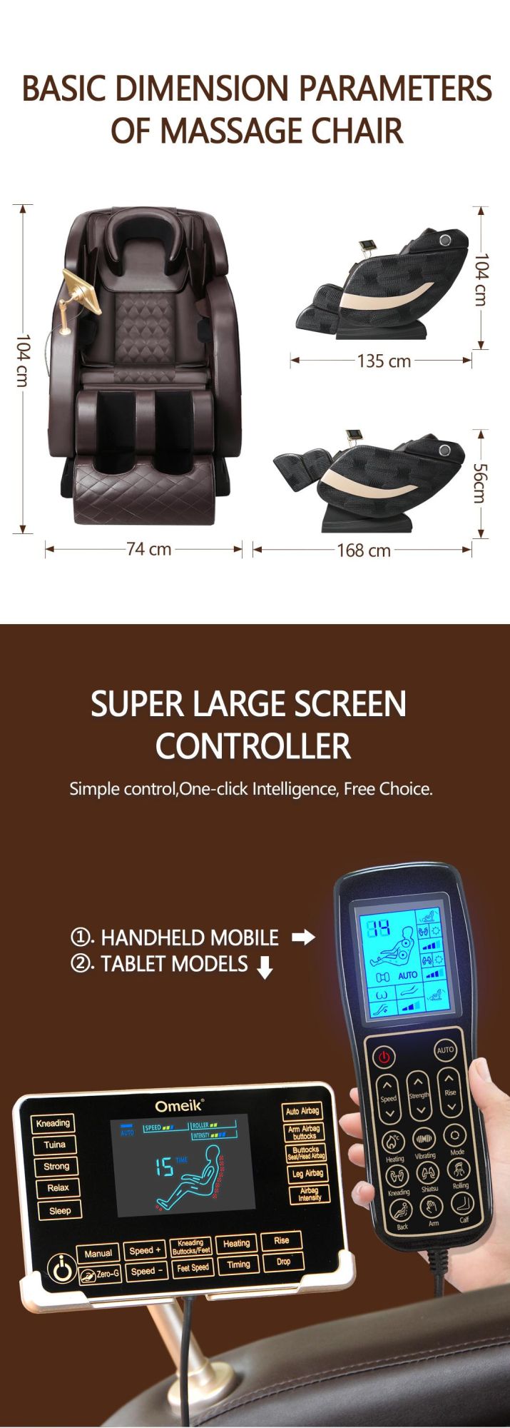 Latest Design Cheap 8d Full Body Zero Gravity Best Bluetooth Music Massage Chair for Home