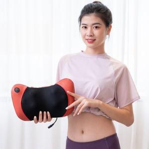 Infrared Heat Therapy Shiatsu Massage Pillow Limited Design, Shiatsu Kneading Rolling Head Back Neck Massage Pillow