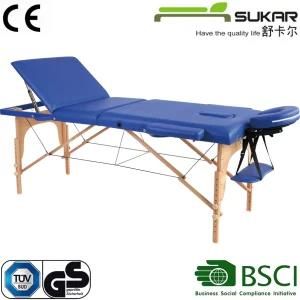 Table De Massage 3 Section Wooden Table