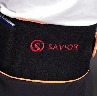 Electric Heated Waist Belt Fat Burning Kneading Adjustable Heating Warm Palace Belt for Women Heated Waist Pad