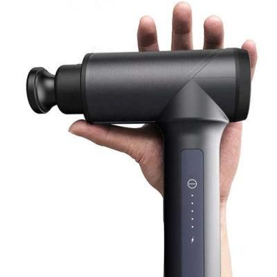 2021 Mini Vibration Sports Massager Deep Tissue Fascia OEM Muscle Massage Gun with LCD Screen