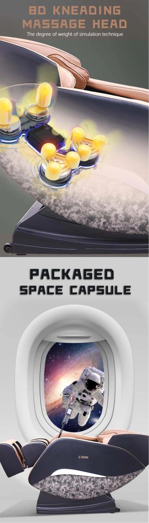 3D Zero Gravity OEM Commercial Mall Chair Vending Coin Bill Operated Massage Chair OEM Service