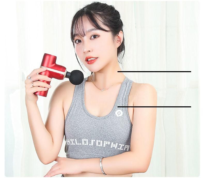 Pocket Deep Tissue Muscle Relieve Mini Head Fascial Massager Gun