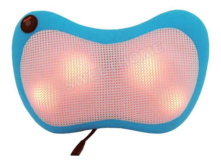 Electric Mini Car Use Infrared Heat Shiatsu Massage Neck Pillow