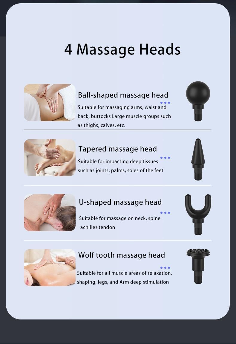 3 in 1 Fascia Massage Gun