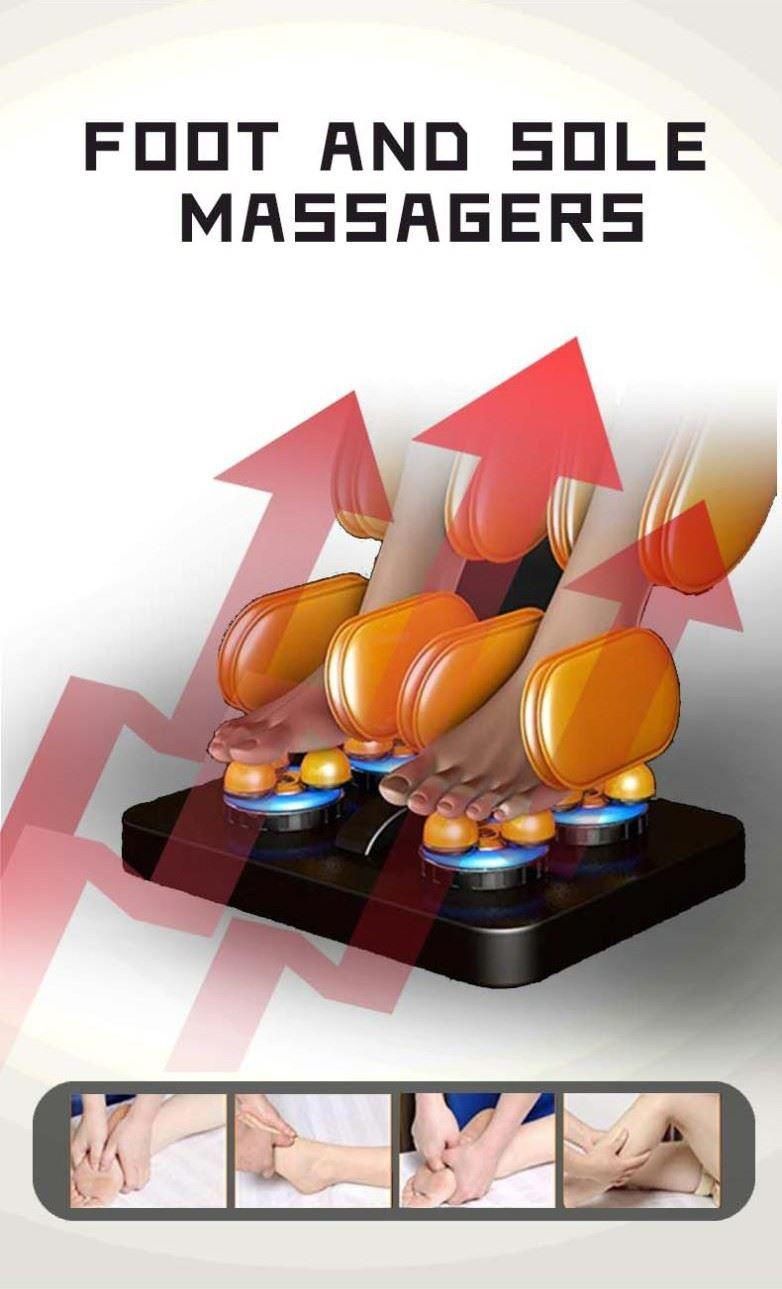 Multifunctional Luxury Double SL 4D Zero Gravity Massage Chair