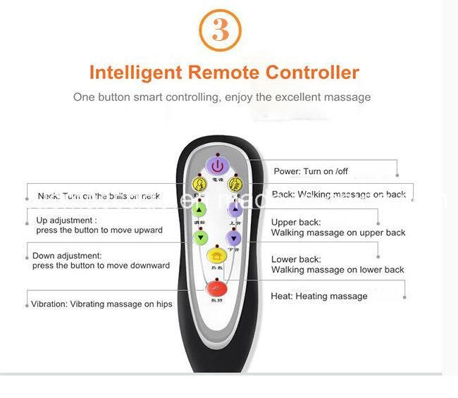 New Design Leather Car Seat Massage Cushion
