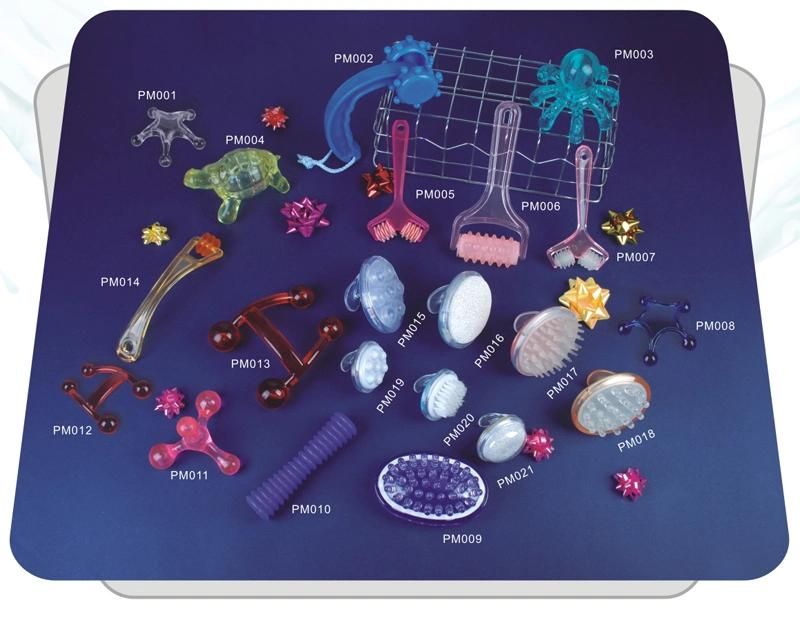 Simple Plastic Massager Bath Accessories