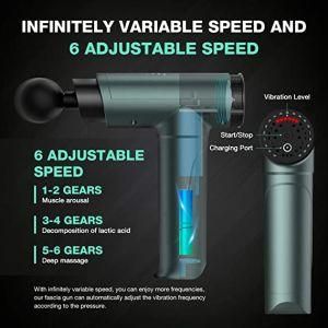 Deep Tissue Massage Gun Custom Logo Dropshipping LCD Display Electric Hand Held Booster Percussion Vibration Muscle Massage Gun