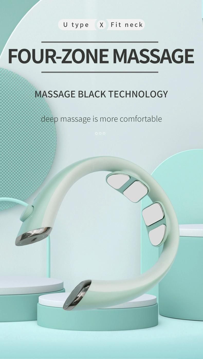 EMS Neck Back Kneading 4D Smart Neck Massager