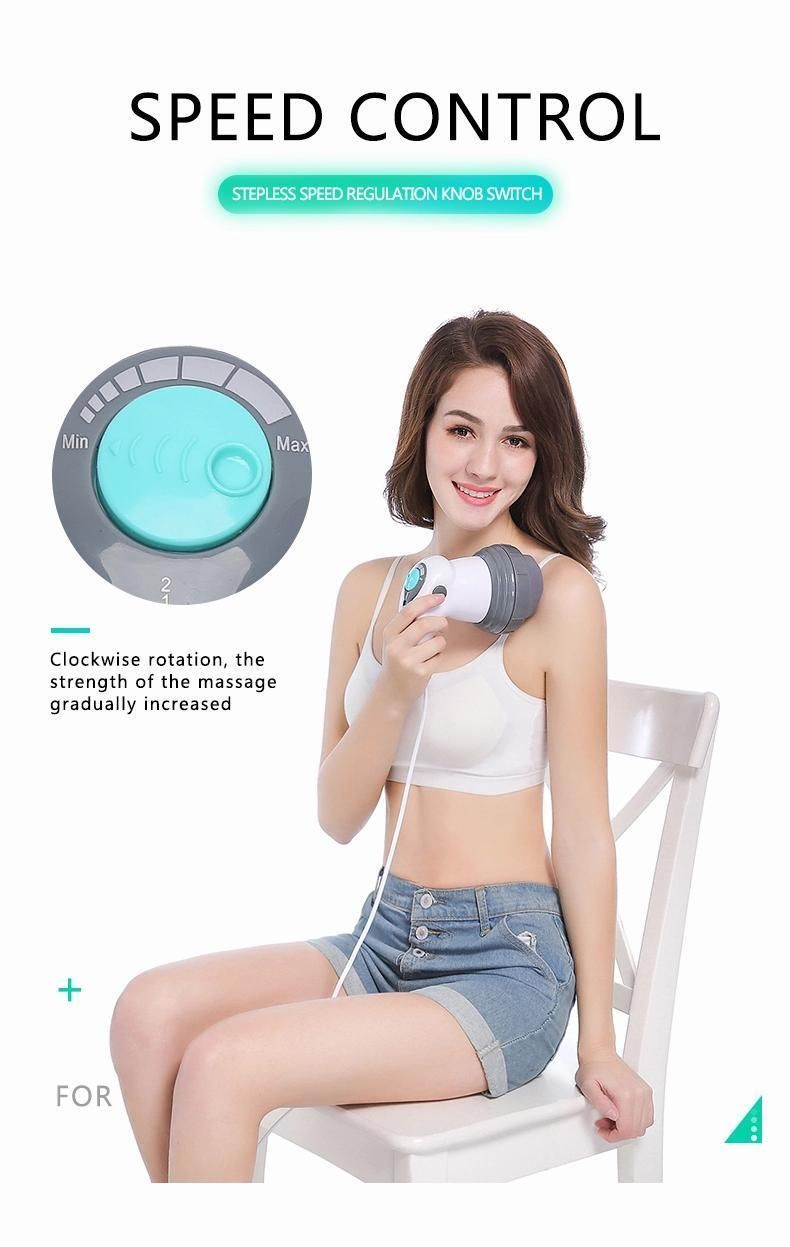 High Quality Best Anti Cellulite 3D Roller Massager Relax Spine Tone Body Massager for Body Shape
