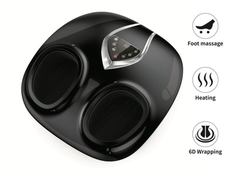 Electric Pain Relief Scrapping Foot Massage Machine Relaxing Kneading Foot Massager with Heat