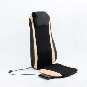 Electric Heating Kneading Roller Shiatsu Back and Neck Full Body Massager Cushion for Seat Car and Home Use