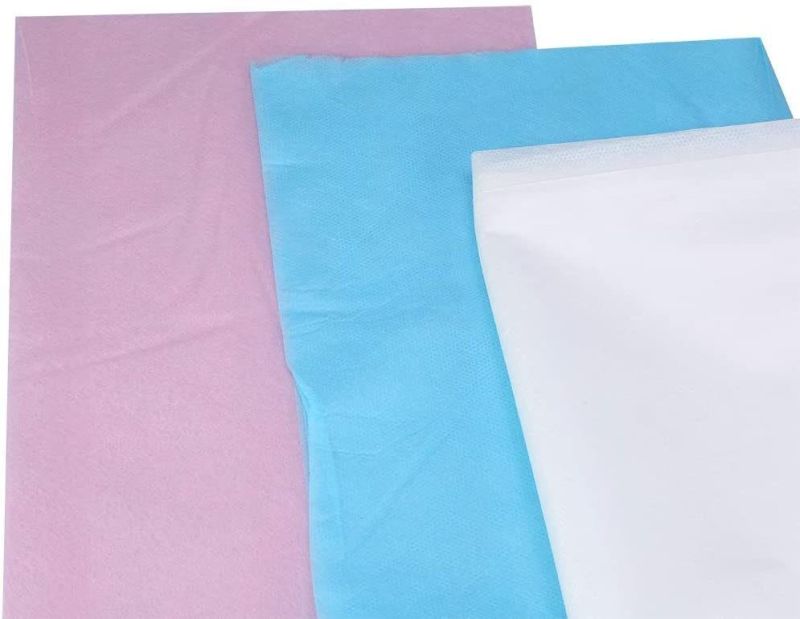 Non-Woven Waterproof Bed Table Cover for Beauty Salon