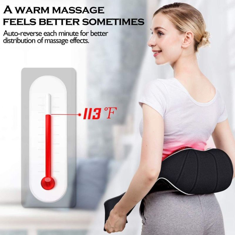 Heating Changing The Current Intensity Tahath Carton Massage Cushion Kneading