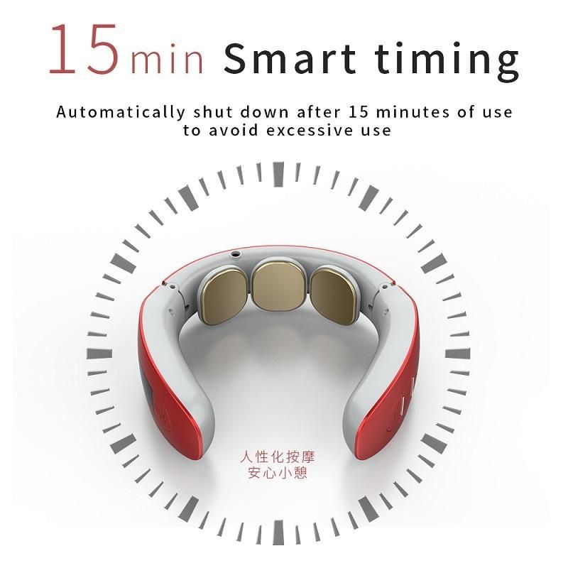 800mAh Tahath Color Box /Brown Carton Neck and Shoulder Massager for Office Workers
