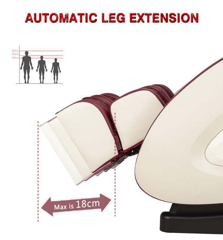 Full Body Music Rocking USB Massage Chair with Remote Control