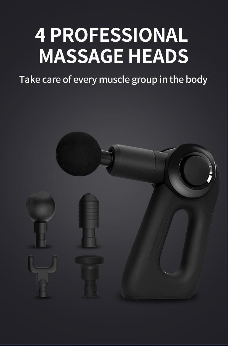 Health Care Product Powerful Professional Percussion Custom Logo Gym Sports Muscle Fascia Massage Gun
