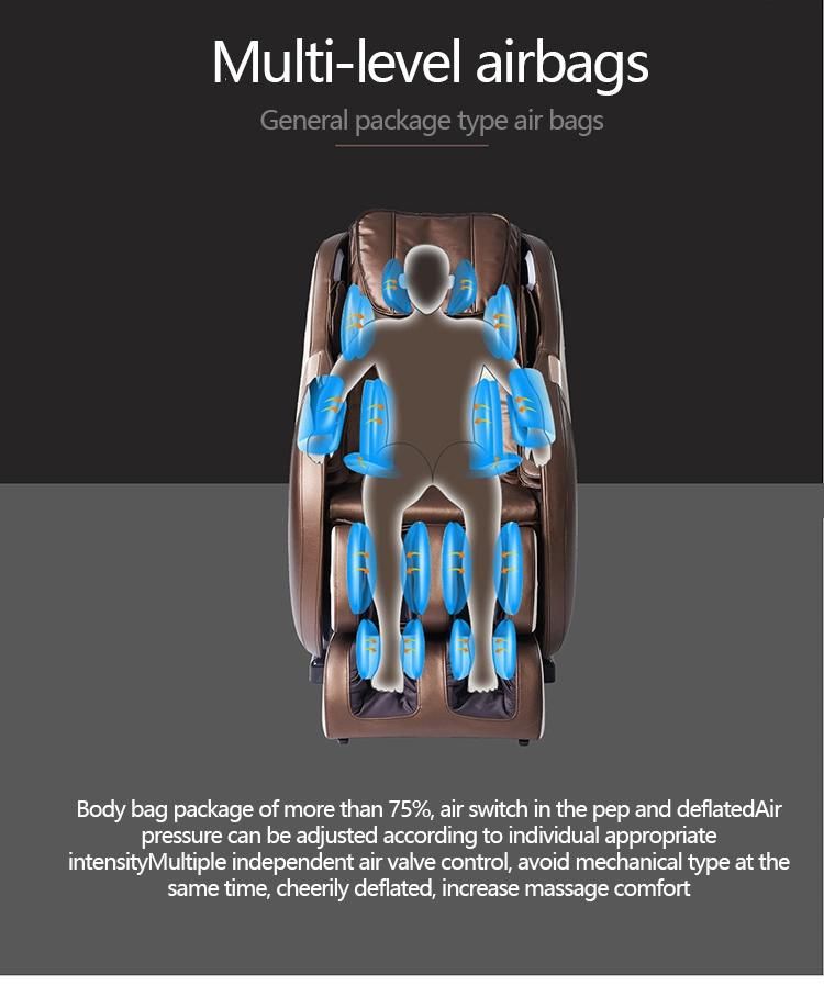 Wholesale Electric 3D Zero Gravity Massage Chair with Full Body Airbags