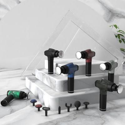2022 Hot and Cold Compress Function Muscle Massage Gun Body Massager Gun Deep Pressure Relief Massager