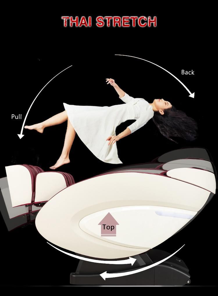 Full Body Music Rocking USB Massage Chair with Remote Control