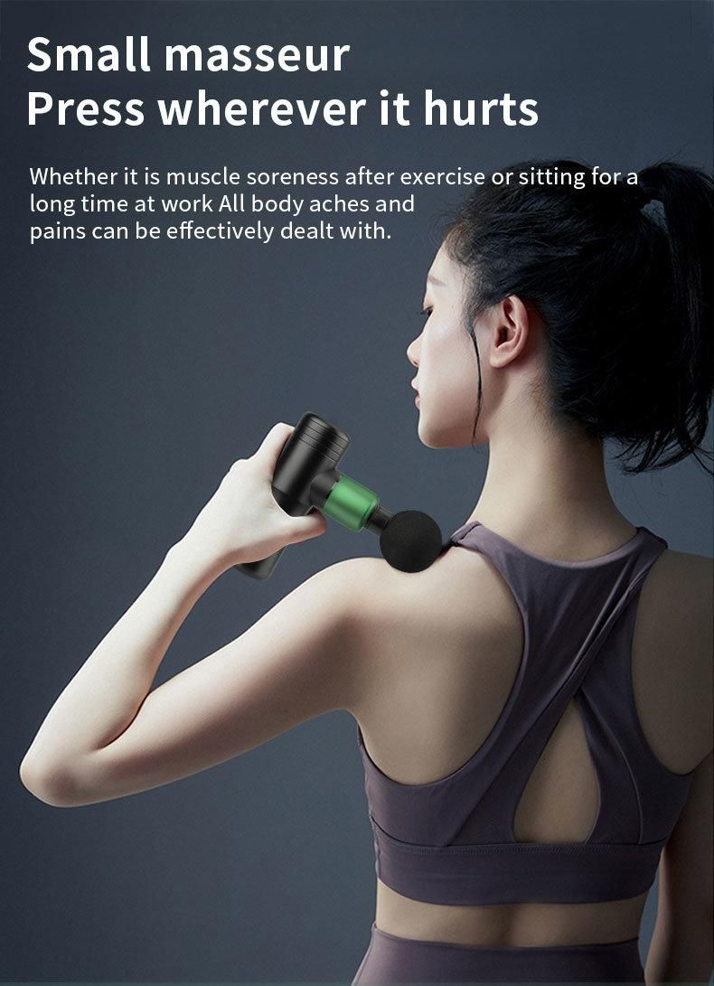 Youmay Factory Price Adjustable Massage Gun Mini Muscle Massage Gun Relax Deep Tissue Percussion Massager