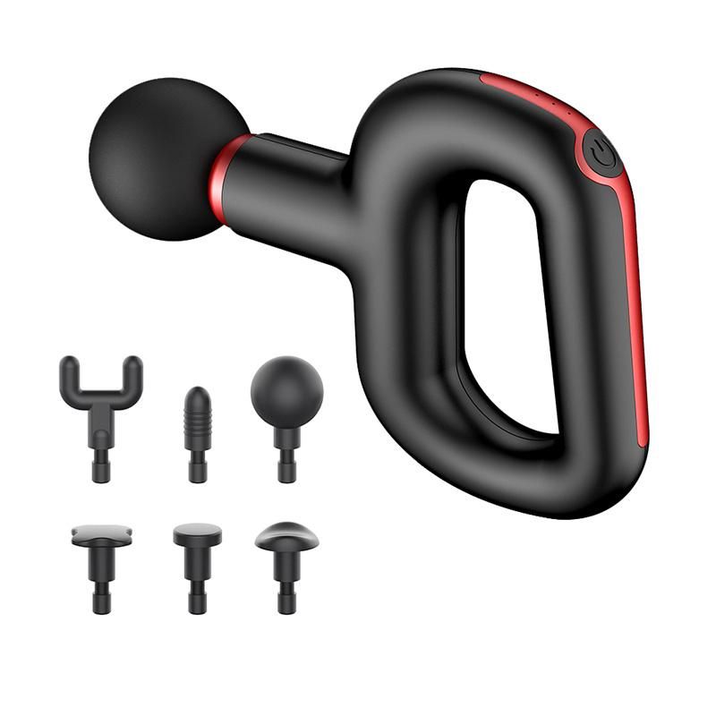 Youmay Handheld Electric Rechargeable Vibration Muscle Fascia 3 Speed Massage Gun Deep Tissue Muscle Massage Gun