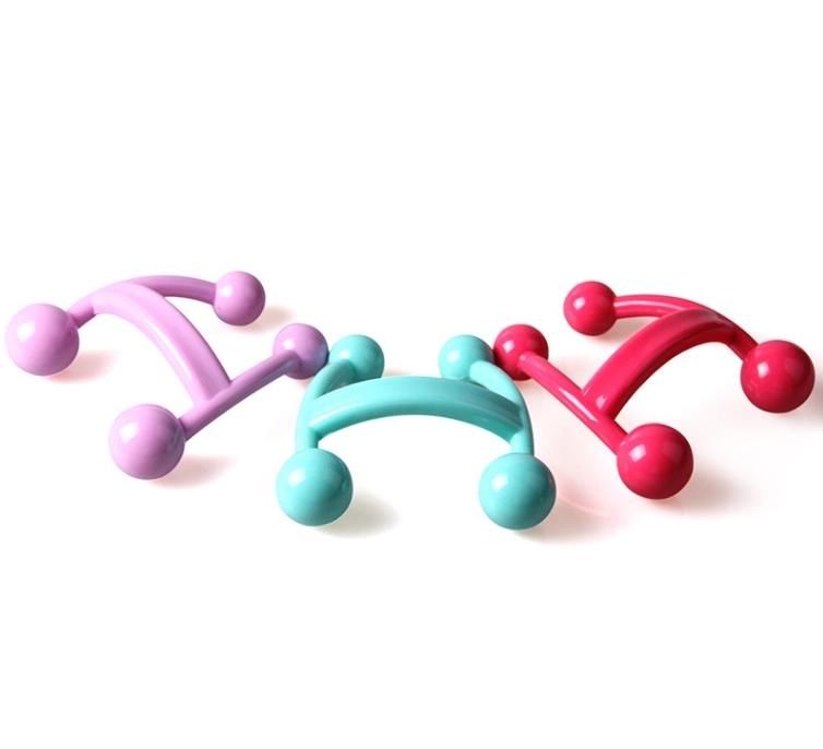 H Shaped Mini Handheld Health Care Portable Body Massager