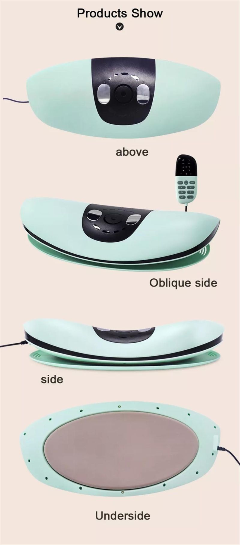 Professional Lumbar Traction Device Deep Tissue Lumbar Massager Electric Lumbar Traction Machine