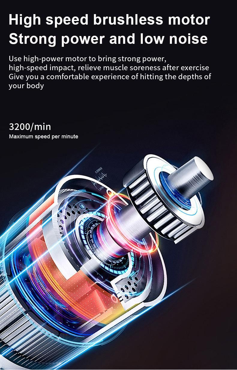 Youmay Factory Price Adjustable Massage Gun Mini Muscle Massage Gun Relax Deep Tissue Percussion Massager