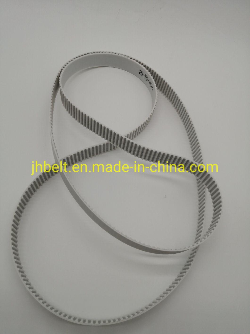 25t5-1910 PU Toothed Belt with Steel Cord