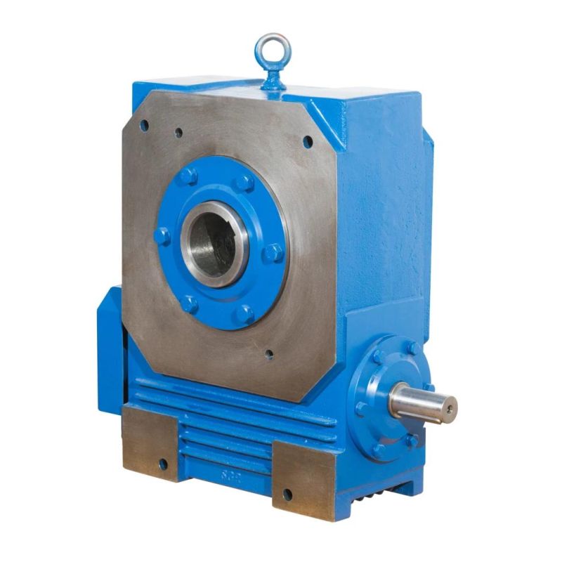 Construction Machinery Transmission Double Enveloping Worm Reduction Gearbox