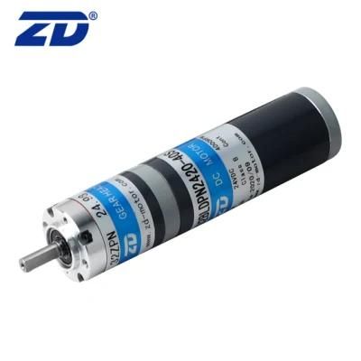 ZD 3 Steps Round Brush/Brushless 32mm DC Planetary Gear Motor with CE Certification