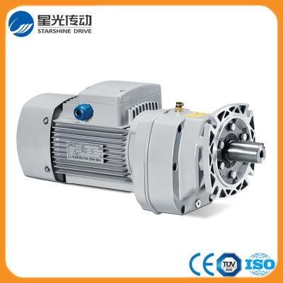 Flange Mounted Helical Gear Motor Reducer