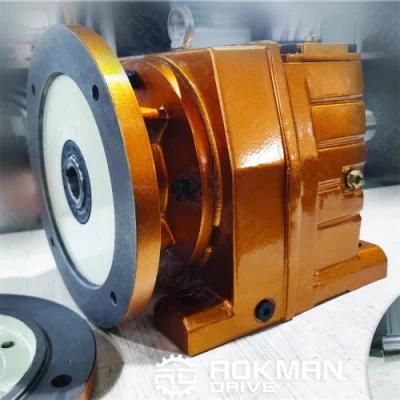 Aokman Industrial Gear Box Helical Gearbox with 22kw Motor