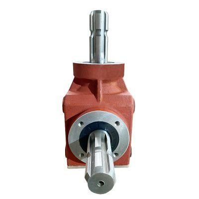 Farm Machinery Right Angle 90 Degree Steering Gear Reversing Commutator Agricultural Spiral Bevel 540 Pto Gearboxes for Digger