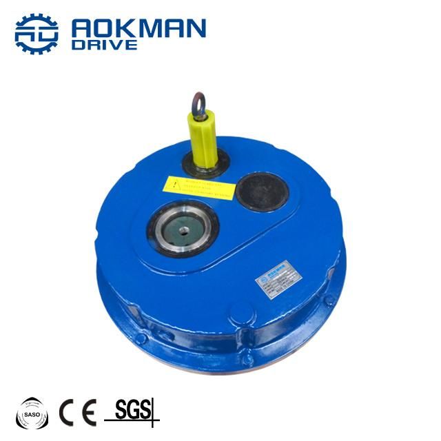 High Performance 1: 10 Ratio Hard Iron Steel ATA Series Shaft Mounted Gearbox