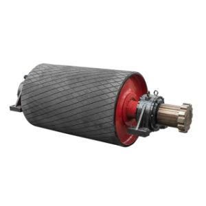 Rubber Lagging Belt Conveyor Pulley Drum