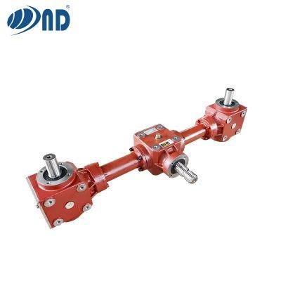 Agricultural Three-Conjoined Gearbox Agriculture Gear Box Pto Used by Combine Harvester Concrete Mixer