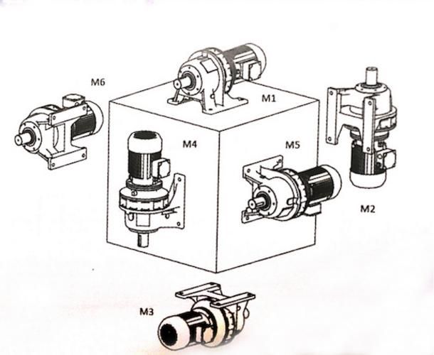 Low Speed High Torque Cycloidal Pin Wheel Gear Speed Reducer